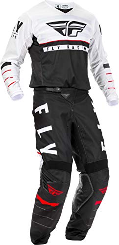 Fly Racing 2020 Kinetic K120 Black//Yellow//White Rockstar Adult MX Gear Combination