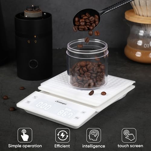 Smleapcc YC 0-3KG Food Scales For Kitchen,0.1G/3Kg High Precision Small Multifunctional Digital Kitchen Food Scale,Digital Accurate Coffee Scale thumb #2