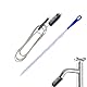 Abflussreiniger Spirale,Doppelkopf Abflussreiniger,Flexible Bürste Rohrreinigr, Rohrreinigungsspirale Sticks, Abflussspirale für den Abfluss in Küche und Dusche