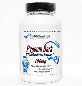 Miniatura 1 de Corteza de Pygeum Extracto estandarizado 100mg 12% Fitoesteroles  100 Cápsulas  Puro  por PureControl Supplements