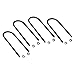 Skyjacker U5B8R U-Bolt Kit; Round; 9/16 in. Dia.; Incl. 4-PN[916X4X15]; Nuts;