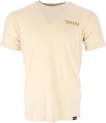 Yamaha Off-Road Camp Tee- Mens Bone/Green/Gold