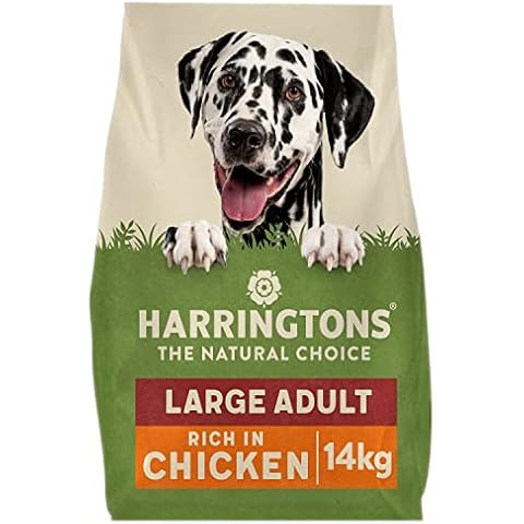 Harringtons Complete Large Breed Dry Dog Food Chicken & Rice 14kg - Made with All Natural Ingredients Cover