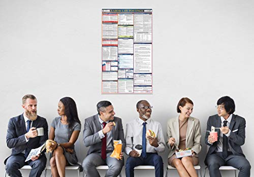 Pennsylvania 2023 Labor Law Poster – All In One State And Federal Laminated 21” X 50” Poster – Updated Eeoc, Workers' Compensation And Minimum Wage Requirements – Remote Employee Solution #TOP2