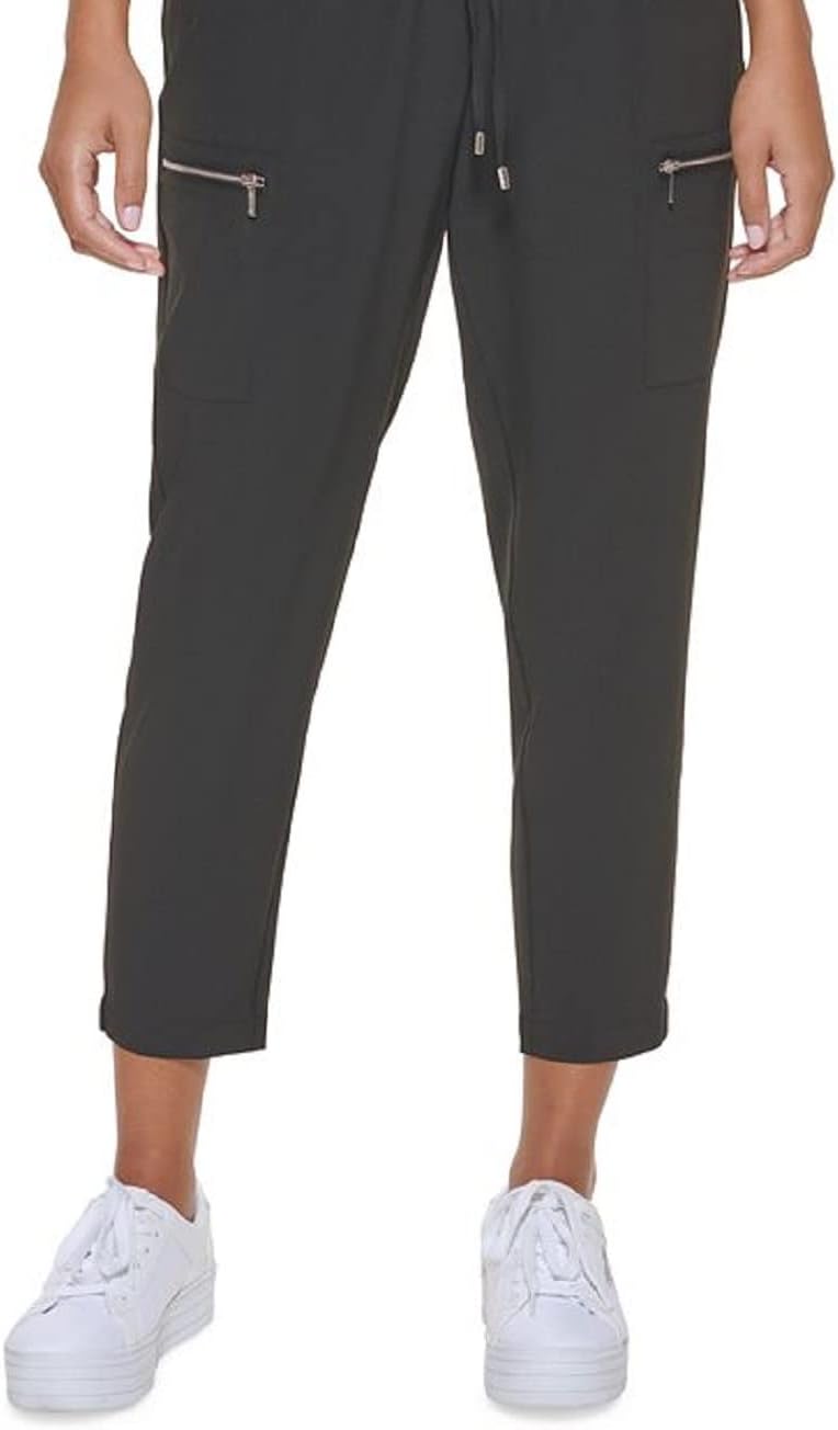 Calvin Klein Women's Tech Stretch Pants Black Size Medium