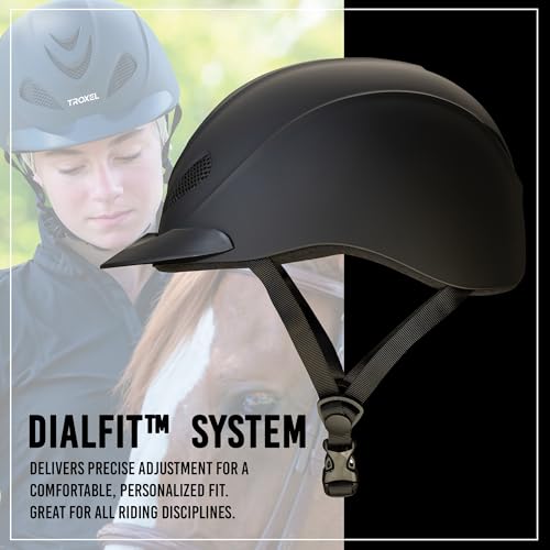 image for Troxel Liberty Ultralight Horse Riding Helmet, Low-Profile Adjustable 