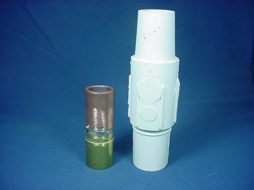 Leviton White 17 Series Female Cam Plug 690A 17V26-W