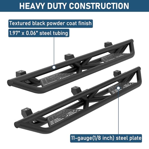 Estribos laterales para Jeep Wrangler JL 2018-2026 miniatura 6
