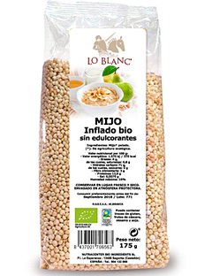 Mijo inflado bio sin edulcorantes Lo Blanc - Bolsa 175 g