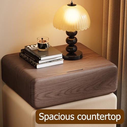 Table de chevet noire polyvalente à tiroirs pour optimiser l'espace - 6