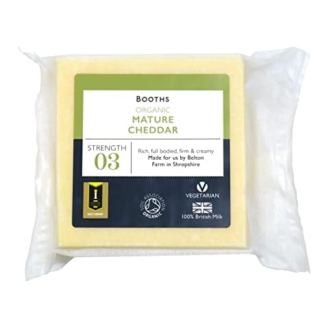 Booths Organic Mature Cheddar Cheese Cover