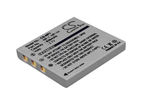 CS-NP1 Batteria 820mAh compatibile con MINOLTA Dimage X1 sostituisce MBH-NP-1 NP-1 NP-1H