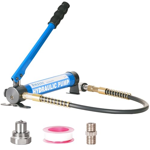 Hydraulic Hand Pump Power Pack Hose Coupler (10000 psi) Hydraulic Oip Pump Hand Operated Pump Hydraulic Hand Pump Manual Pump CP-180 for ConnectingSplit Unit