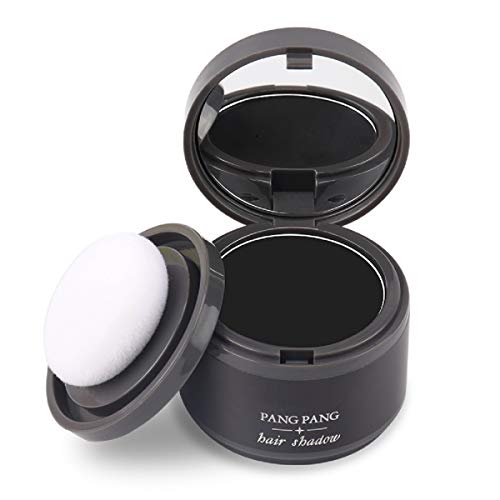 Magical Fluffy Thin Hair Powder Hair Line Shadow Makeup Hair Concealer Root Cover Up Instant Gray Coverage 4g (04 gray)