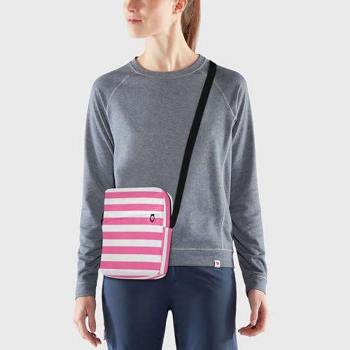 MCHIVER Small Messenger Bag Neon Pink Stripes Crossbody Bag for Men Women Cell Phone Shoulder Bag for Teen Girl Boy2