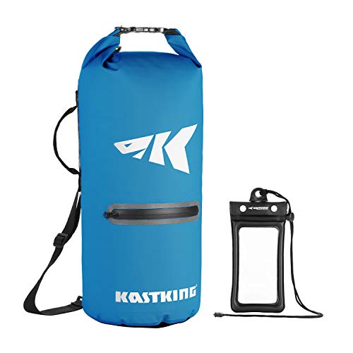KastKing Cyclone Seal Dry Bag - Best-in-Class 100% Waterproof Bag with Phone Case