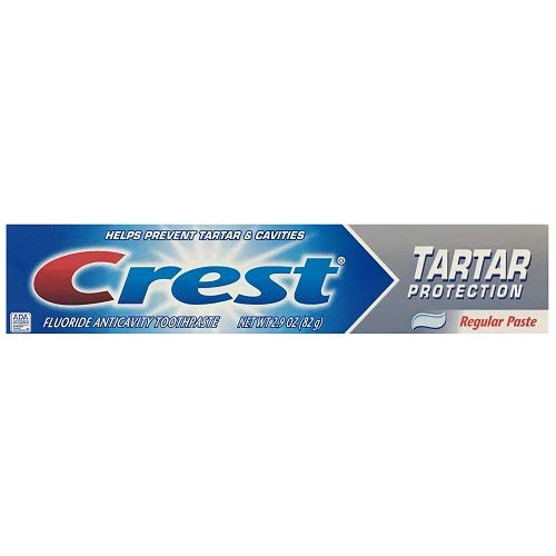 Crest Tartre Protection Reg Paste 2.9Oz le lot de 24 dentifrices anti-tartre pour toute la famille