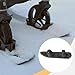 Menolana Bikes Ski Sled Toboggan Child Winter Snow Ski for Bikes Snow Sledge Board for Park Backyard Sidewalks Jogging Golf Carts