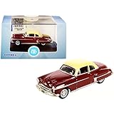 Oxford Diecast Oldsmobile Rocket 88 Coupe 1950 Chariot Red/Canto Cream 1/87
