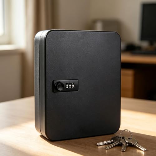 Caja para llaves con código que soluciona la pérdida de accesos exteriores 4