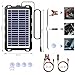 POWOXI Upgraded 7.5W-Solar-Battery-Trickle-Charger-Maintainer-12V Portable Waterproof Solar Panel Trickle Charging Kit for Car, Automotive, Motorcycle, Boat, Marine, RV,Trailer, Snowmobile, etc.