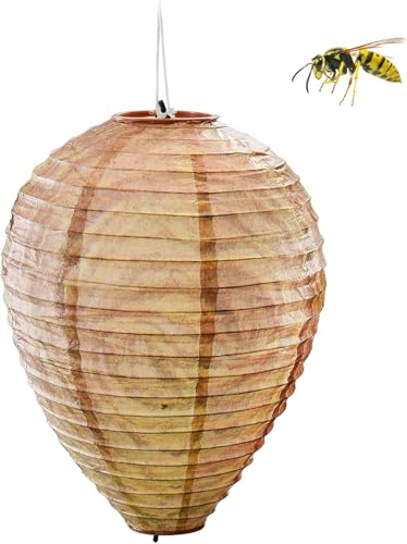 Leurre répulsif à guêpes, leurre de guêpes, protection contre les insectes territoriaux à suspendre pour effrayer les guêpes du jardin et de l'extérieur