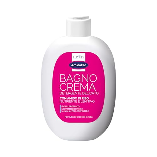 Amidomio Euphidra Bagno Crema Detergente Delicato, 400 Millilitro