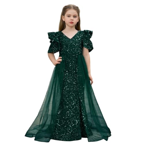 Image of Girls Viscose Western One Piece | Designer Frock for Kids | Solid Work | Toddler Frock Dress | Birthday Party Dress for Girls