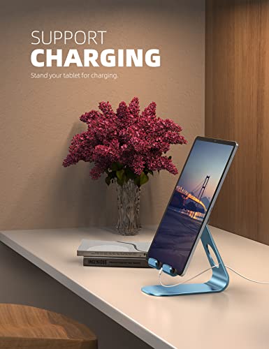 image for Lamicall Adjustable Tablet Stand: Desktop Holder Dock Compatible with 