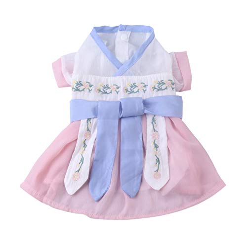Xingsiyue Ropa Hanfu para Mascotas, Disfraz de Perro Cosplay de Estilo Chino,...