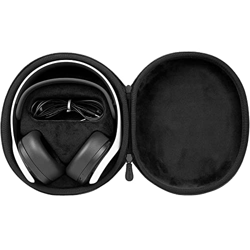 Hart Taschen Hülle für Sony PULSE 3D Wireless Headset PlayStation 5 von Aenllosi(Schwarz,Nur Tasche)