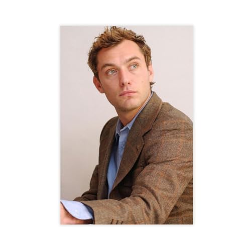 Poster Jude Law (3) sur toile - Décoration murale pour salon, chambre à coucher - 40 x 60 cm