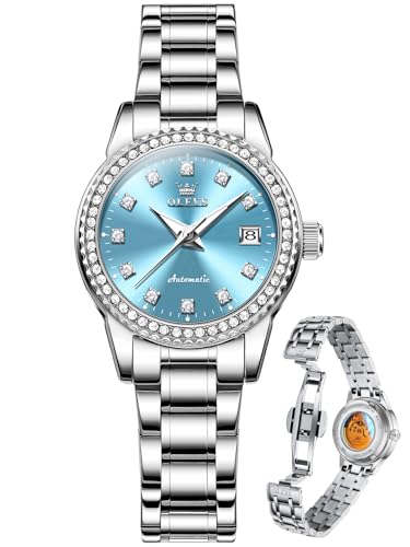 Image of OLEVS Watches for Women Automatic Luxury Waterproof Business No Battery