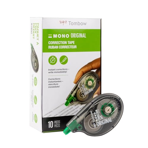 【初回購入限定】CBD PEN iPrefer1Pro３本セット Tombow MONO Hybrid Style Correction Tape, White, 10/Pack