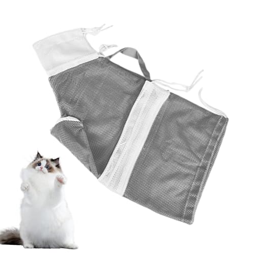 Borsa per gatti per il bagno, borsa da bagno per toelettatura animali domestici - Borsa da bagno per gatti Borsa da doccia per gatti,Borsa da bagno per toelettatura per animali rimovibile e regolabile