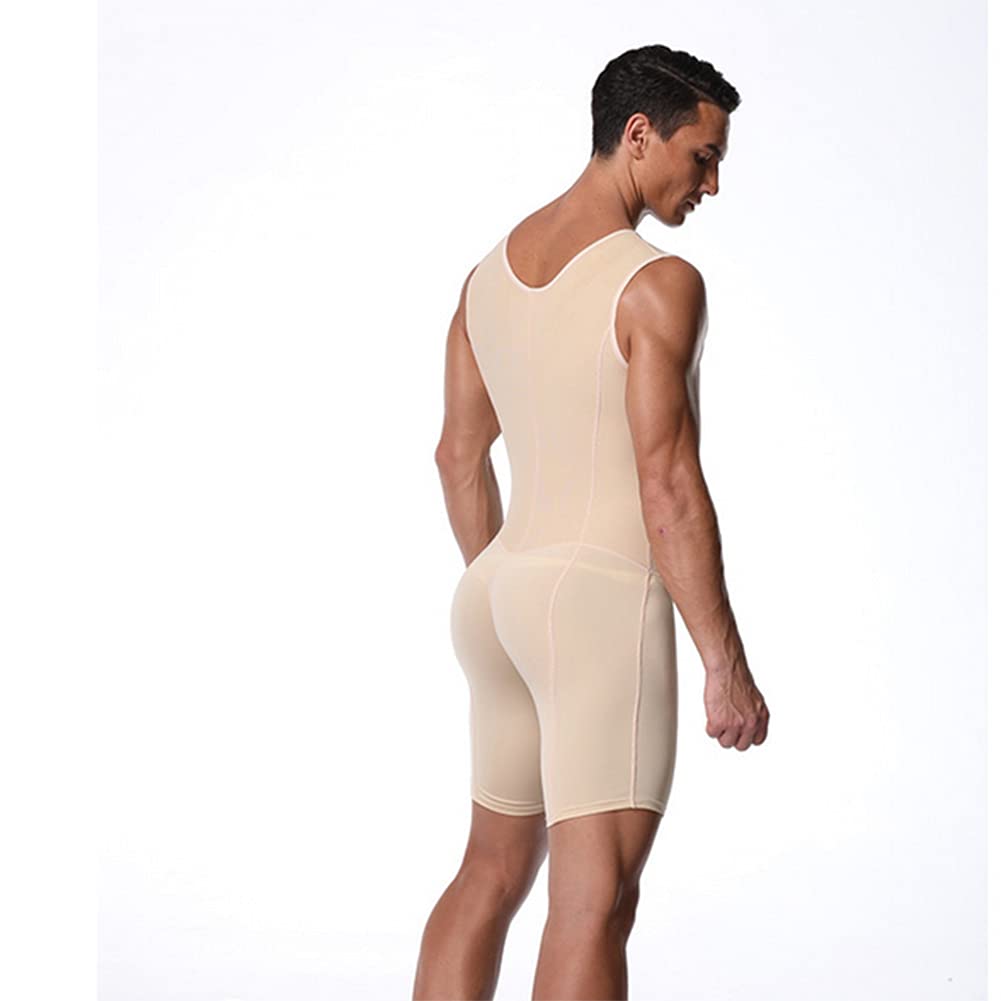 Herren Figurformende Shapewear Body Shaper Bodysuit Bauchkontrolle Butt Lift Assist S - 6XL