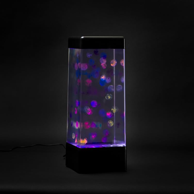Jelly Bubbles Accessory Pack For JINX Luminous Jellyfish Lamp- 48-Pack Translucent Expanding Bubbles with Line Patterns - Image 3