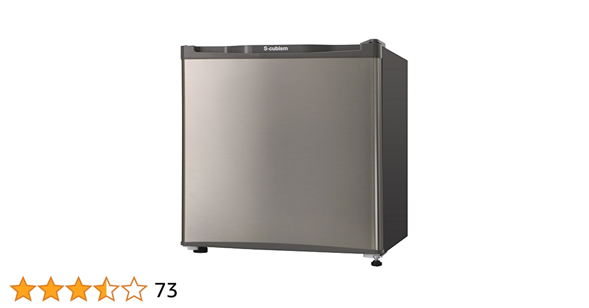 S-cubismコンパクト1ドア冷蔵庫 シルバー　WFR-1032SL Amazon | エスキュービズム 1ドア冷凍庫 WFR-1032SL シルバー