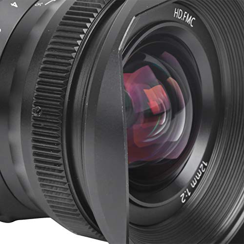SALUTUYA Ausgestattet mit 2 asphärischen Spiegeln 12 mm F2 NEX Weitwinkelobjektiv zur Verbesserung der… – Bild 7