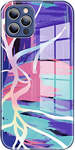 Coque iPhone 12 Pro Max en verre et silicone TPU antichoc - Protection 6,7 pouces