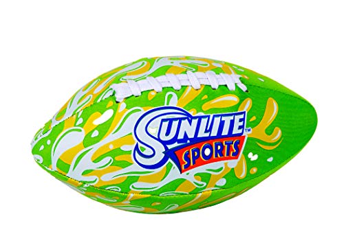 Sunlite Sports Football, Waterproof, Outdoor Sports and Pool Toy, Beach Game, Neoprene