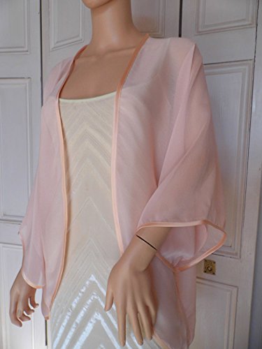 peach kimono jacket