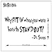 Removable Vinyl Quotes Why FIT in When You were Born to Stand Wall Decals Home Art Decor Sayings Words Lettering Wall Stickers Murals for Nursery Room Kids Room Bedroom Classroom