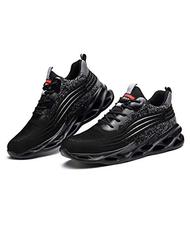 Legou Zapatos unisex con puntera de acero, resistentes a la sedimentación, indestructibles, para el trabajo, color Gris, talla 36 2/3 EU