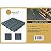 Courtyard Casual 5927 Outdoor Deck Tiles, Charcoal Gray 12