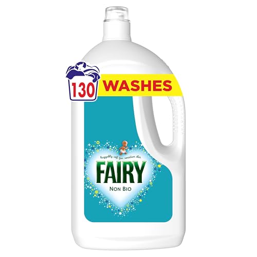 Fairy Non Bio Washing Liquid Laundry Detergent 130 Washes 4.03l Voted No1 for Sensitive Skin