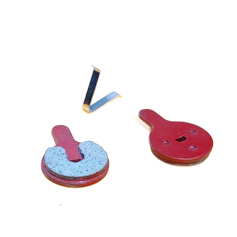 Piezas de scooters Pastilla de freno de bicicleta, resina orgánica para patinete eléctrico kugoo G2 Pro BB8 NOVELA YINXING BOLIDS FOREVIR, repuesto para patinete eléctrico Larga vida útil(20 Pairs)