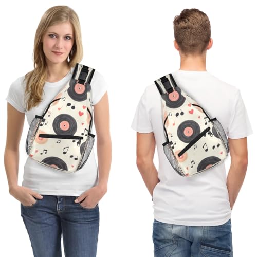 Bolso tipo sling unisex para viaje y senderismo miniatura 7