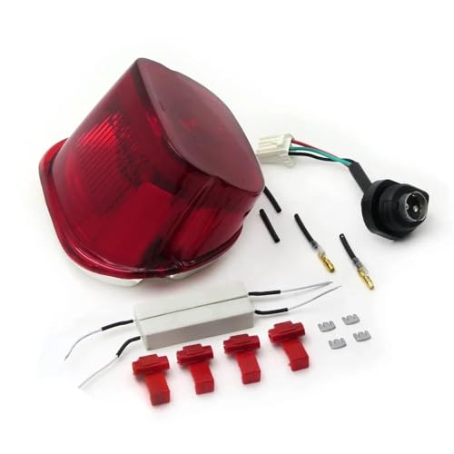 Luz de freno trasera con intermitente integrado de alta visibilidad para Road King