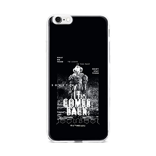 Ert Group Funda para teléfono móvil iPhone 6/6S Original y con Licencia Oficial de Horror con diseño It 017 Perfectamente Adaptada a la Forma del teléfono móvil, Funda Hecha de TPU